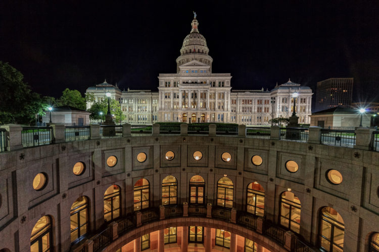 Texas State Capitol - Patio Area