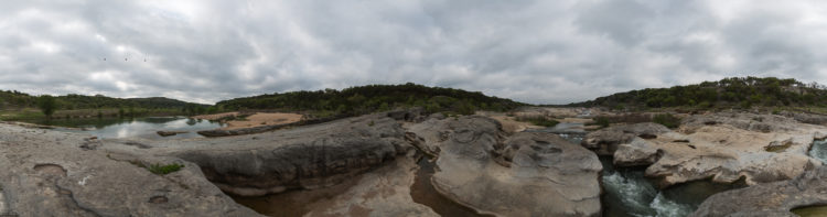 Pedernales Falls Panorama