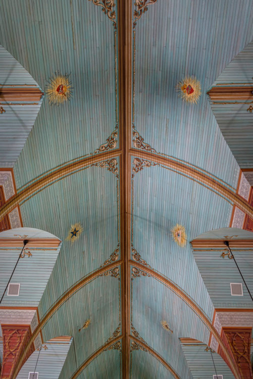 Painted Churches Ceiling
