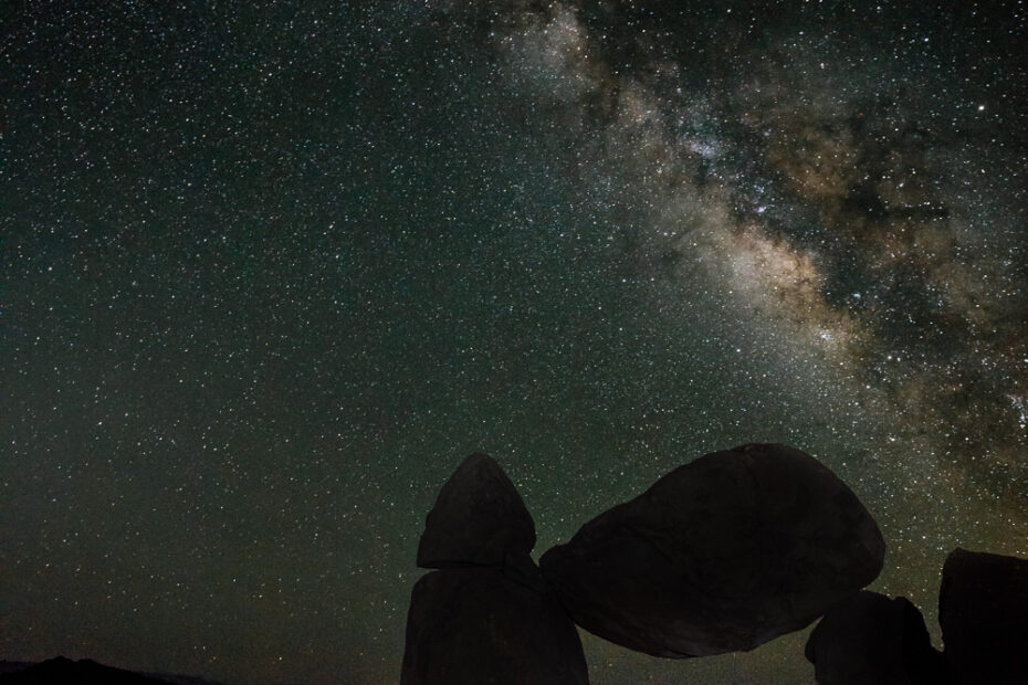 Balanced Rock, Big Bend National Park, Milky Way
