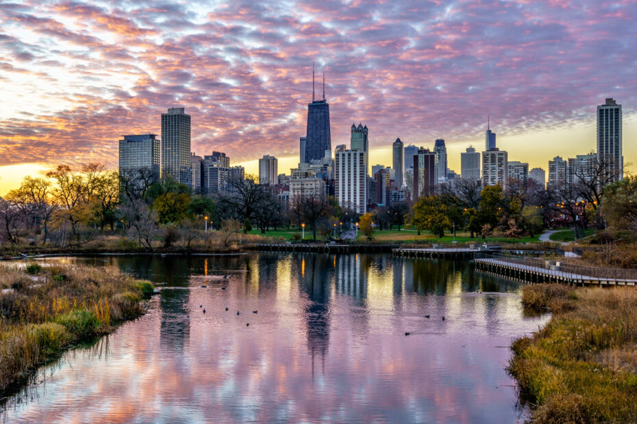 Chicago, Sunrise, Sunrise Colors