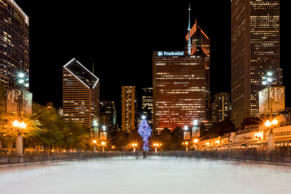 Chicago, Millenium Park, Skating Rink