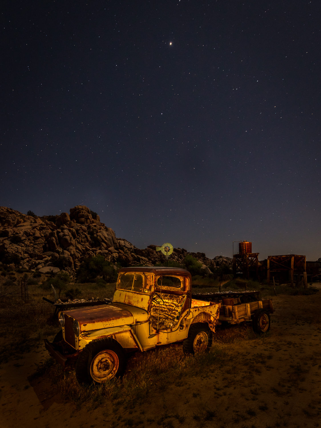 Old Jeep at Keys Ranch