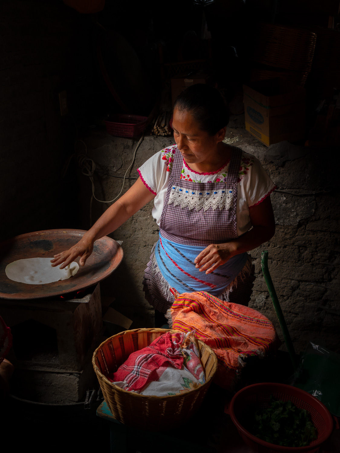 Oaxaca, Tortilla Lady