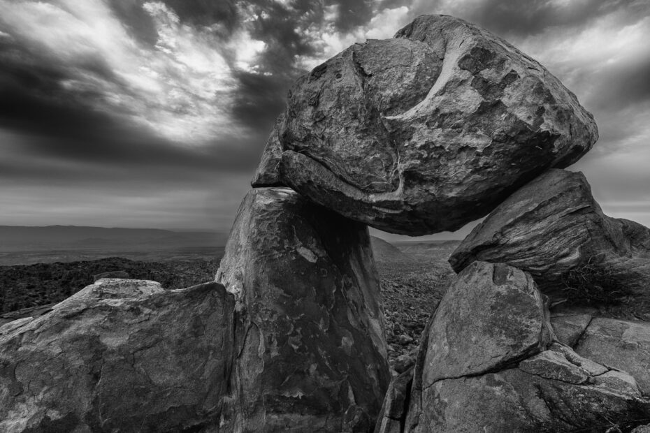 Balanced Rock, Big Bend National Park, Sunrise